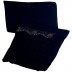Half Net Diamond Stole- Dark Blue